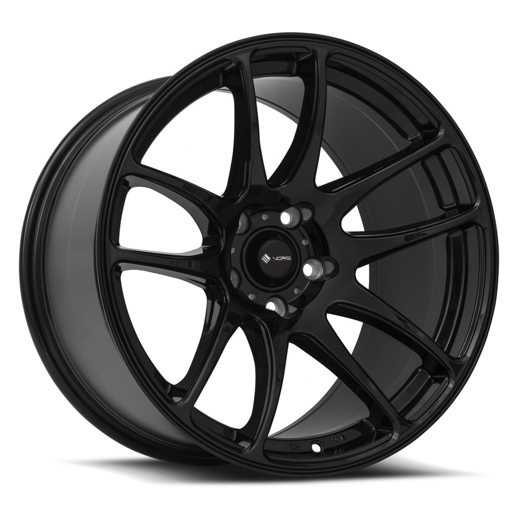 Vors TR4, 18x10.5, 5x114.3, ET22, CB73.1, Gloss Black