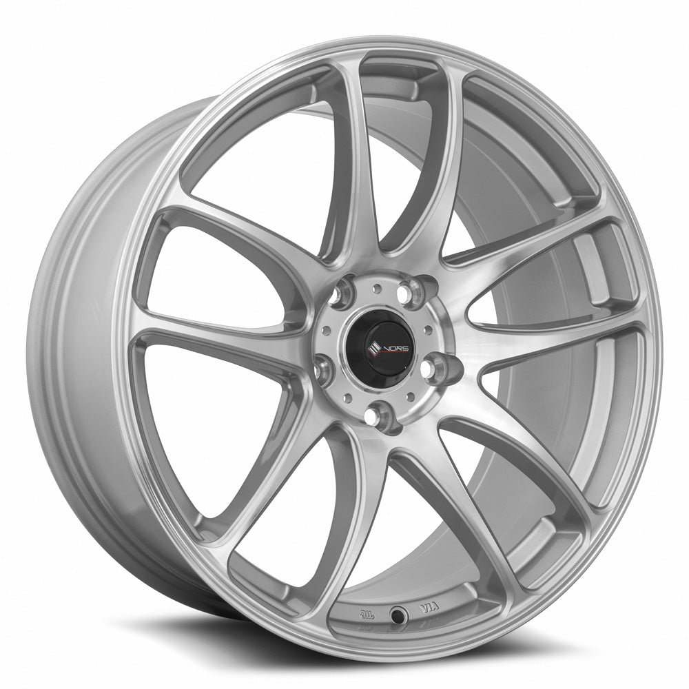Vors TR4, 17x8, 5x112, ET35, CB73.1, Silver Machined Face