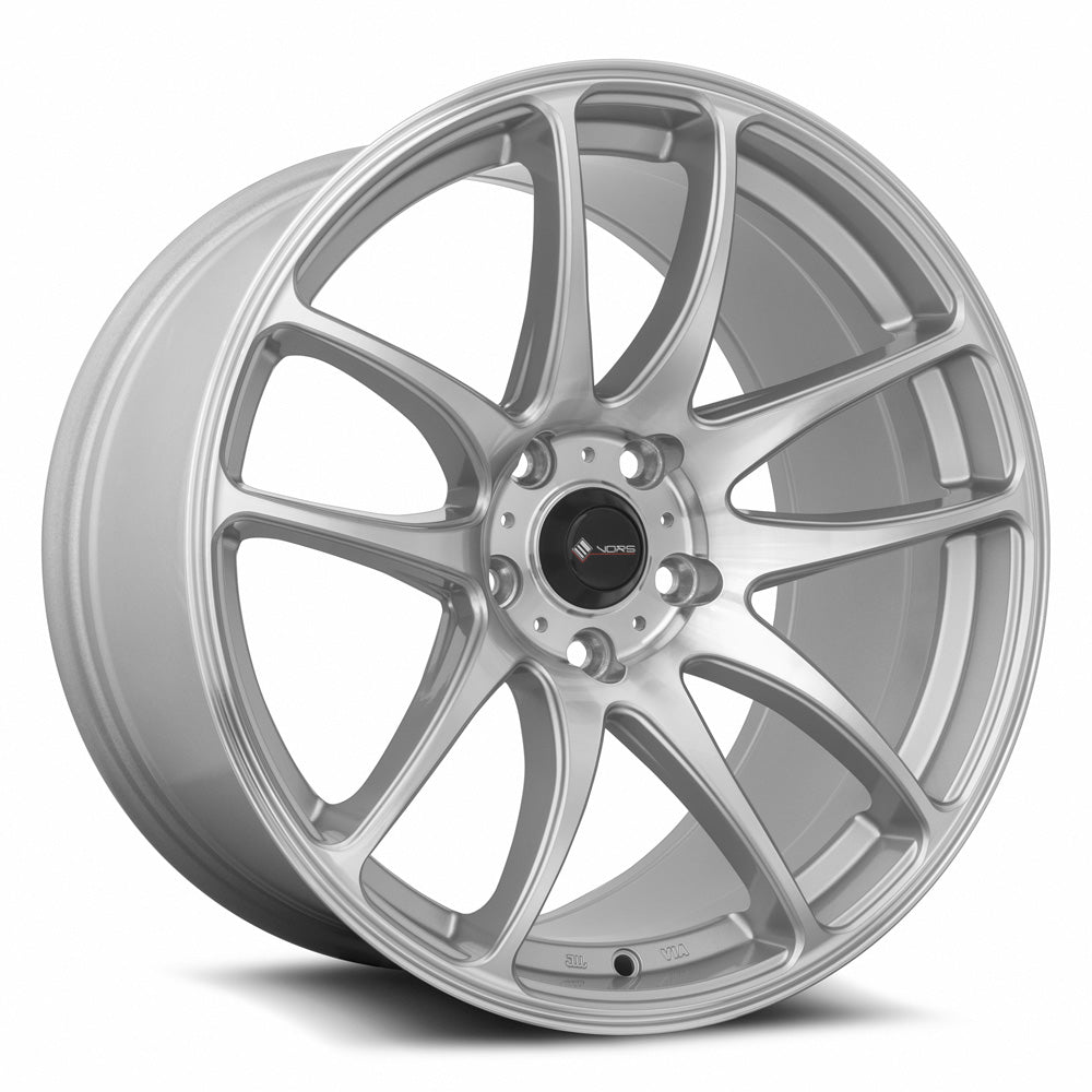 Vors TR4, 18x9.5, 5x112, ET35, CB73.1, Silver Machined Face