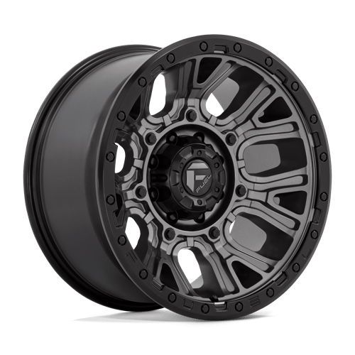 Fuel 1PC D825 TRACTION, 20X10, 8X170, ET-18, CB125.1, MATTE GUNMETAL W/ BLACK RING