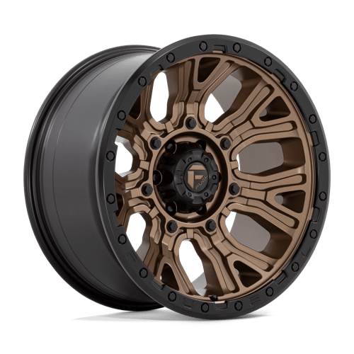 Fuel 1PC D826 TRACTION, 20X10, 6X139.7, ET-18, CB106.1, MATTE BRONZE W/ BLACK RING