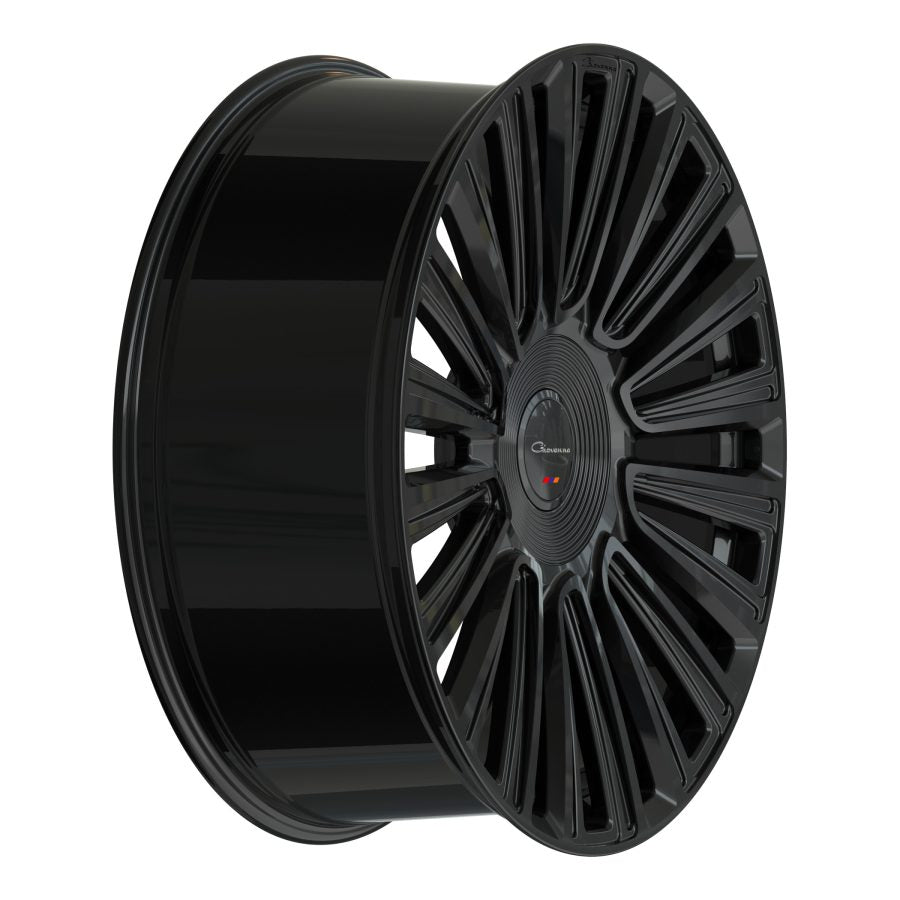 Giovanna Trento, Deep Profile, 24x10, 6x139.7, ET10, CB84.1, Gloss Black