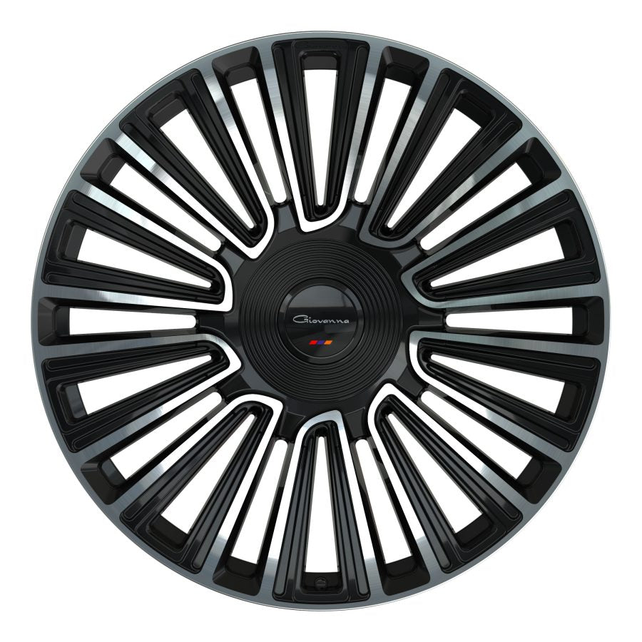 Giovanna Trento, Deep Profile, 24x10, 6x135/6x139.7, ET15, CB106.1, Machined Black