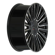 Giovanna Trento, Deep Profile, 24x10, 6x135/6x139.7, ET15, CB106.1, Machined Black