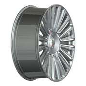 Giovanna Trento, Deep Profile, 24x10, 6x135/6x139.7, ET15, CB106.1, Machined Silver