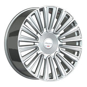 Giovanna Trento, Deep Profile, 24x10, 5x127/5x130, ET10, CB84.1, Machined Silver