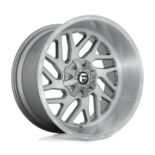 Fuel 1PC D715 TRITON PLATINUM, 22X12, 8X165.1, ET-43, CB125.1, BRUSHED GUN METAL TINTED CLEAR