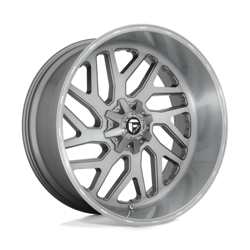 Fuel 1PC D715 TRITON PLATINUM, 26X12, 8X170, ET-44, CB125.1, BRUSHED GUN METAL TINTED CLEAR D71526201747