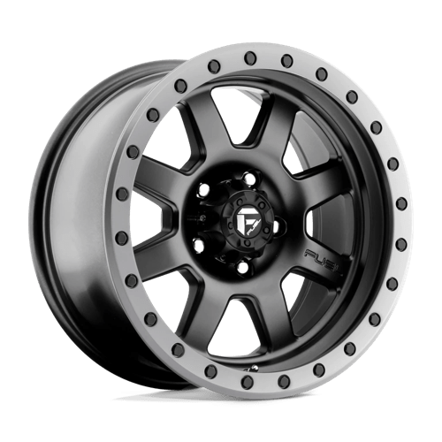 Fuel 1PC D551 TROPHY, 17X8.5, 5X127, ET-6, CB78.1, MATTE BLACK GUN METAL RING