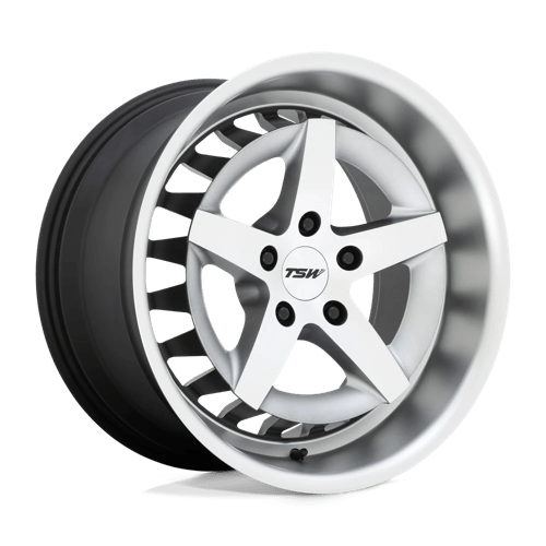 TSW DEGNER, 18X10, 5X112, ET25, CB66.56, MATTE TITANIUM W/ MACHINED FC