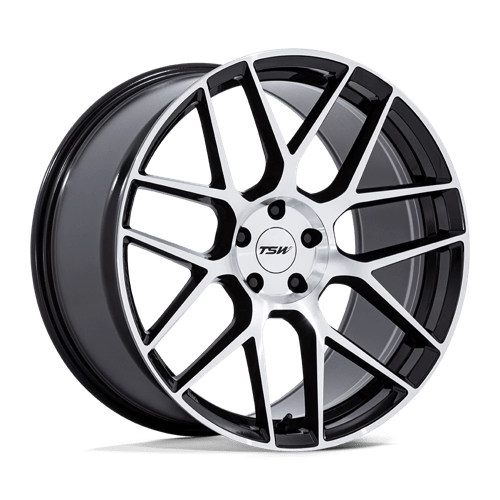 TSW TW002 LASARTHE, 17X8, 5X120, ET35, CB74.1, GLOSS BLACK MACHINED
