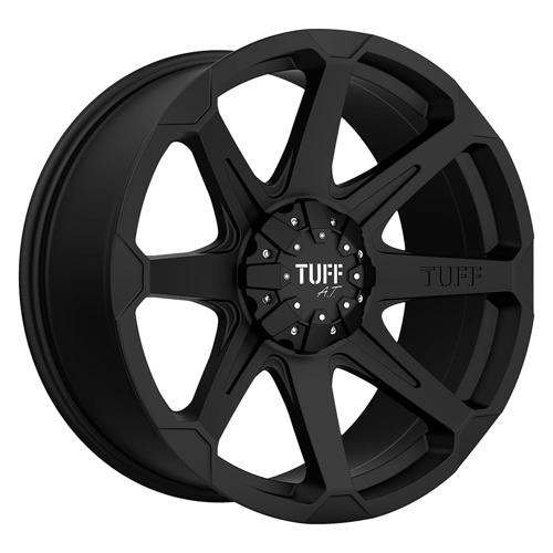 Tuff T05, 17X9, 8X165.1, ET10, CB125.1, SATIN BLACK