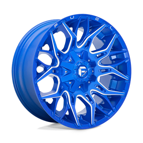 Fuel 1PC D770 TWITCH, 20X9, 8X170, ET1, CB125.1, ANODIZED BLUE MILLED