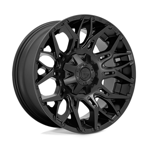 Fuel 1PC D772 TWITCH, 20X10, 8X165.1, ET-18, CB125.1, BLACKOUT