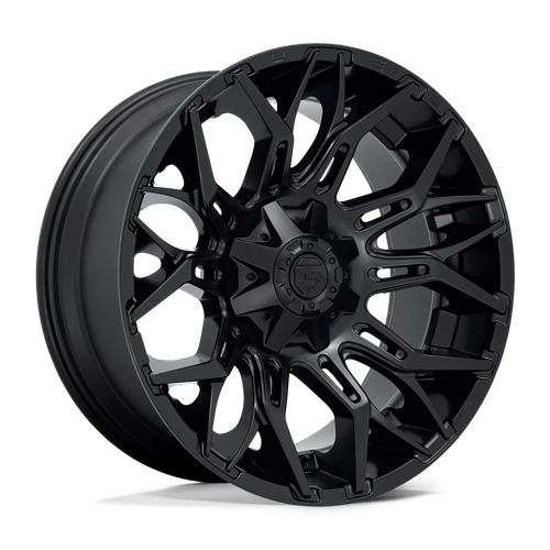 Fuel 1PC D772 TWITCH, 22X10, 8X170, ET-18, CB125.1, BLACKOUT