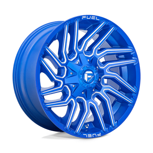 Fuel 1PC D774 TYPHOON, 22X12, 8X165.1, ET-44, CB125.1, ANODIZED BLUE MILLED D77422208247