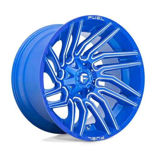 Fuel 1PC D774 TYPHOON, 22X12, 5X139.7/5X150, ET-44, CB110.1, ANODIZED BLUE MILLED D77422207047