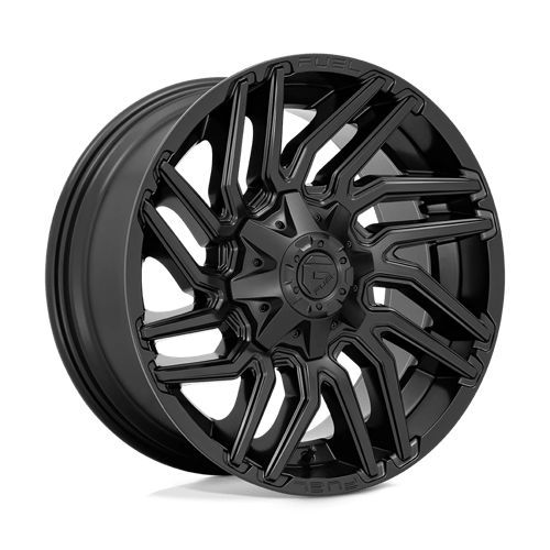 Fuel 1PC D775 TYPHOON, 20X9, 6X135/6X139.7, ET1, CB106.1, MATTE BLACK