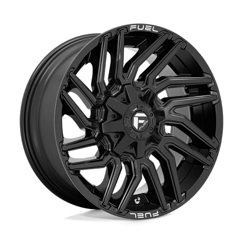 Fuel 1PC D776 TYPHOON, 20X9, 5X114.3/5X127, ET1, CB78.1, GLOSS BLACK