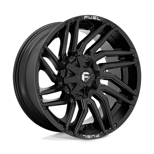 Fuel 1PC D776 TYPHOON, 22X10, 8X170, ET-18, CB125.1, GLOSS BLACK