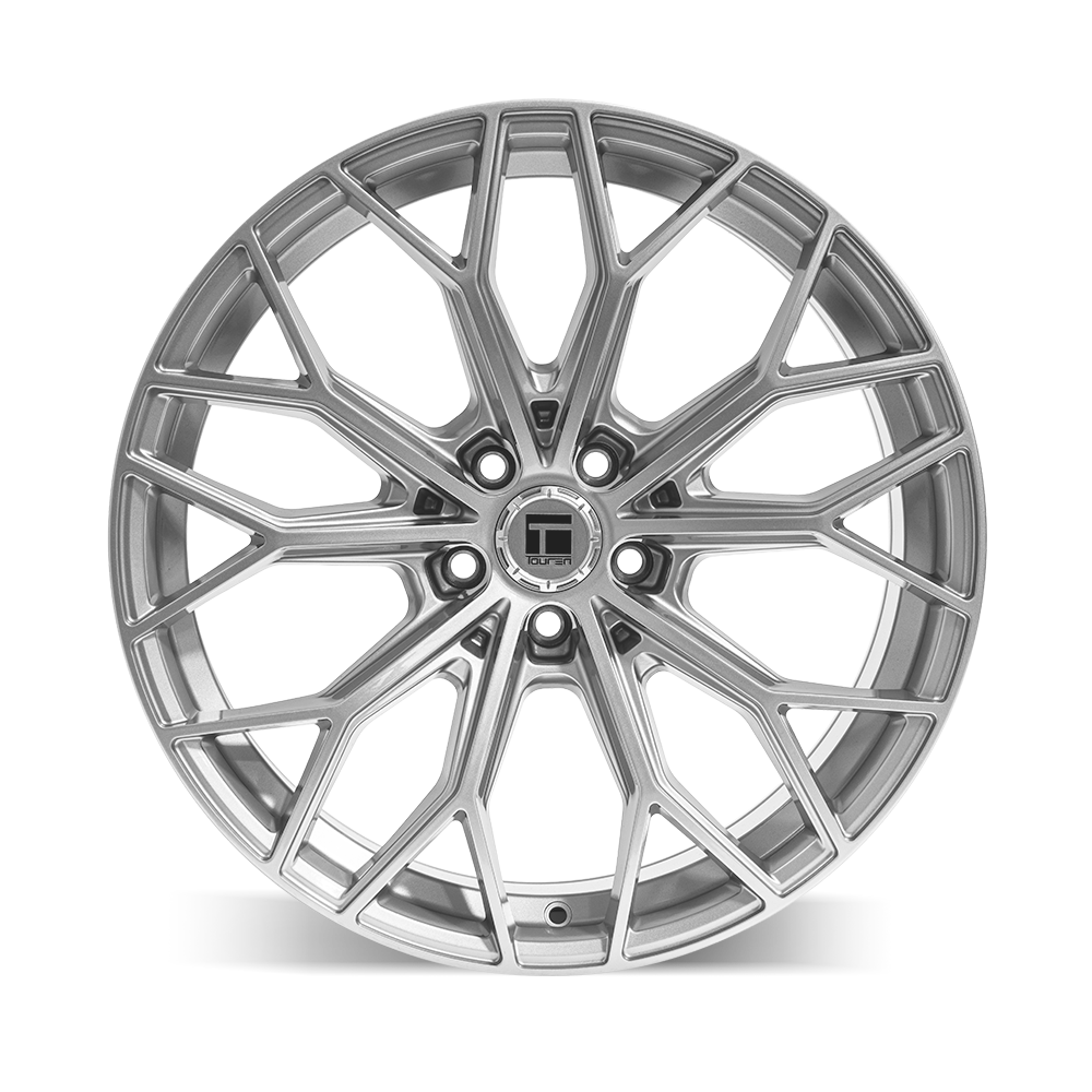 Touren TF05 3505, 20X9, 5X120, ET35, CB72.56, Silver - 3505-2912S35