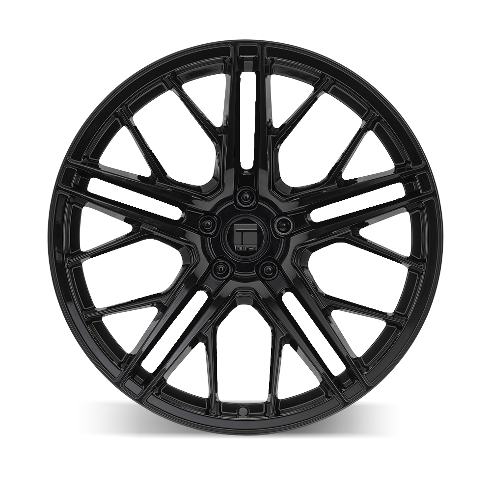 Touren TF07 3507, 20X10.5, 5X112, ET40, CB65.56, Gloss Black - 3507-21545GB40