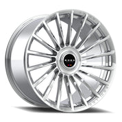 Koko Kuture URFA FF, Regular Profile, 22x9, 5x112, ET30, CB66.56, Gloss Silver