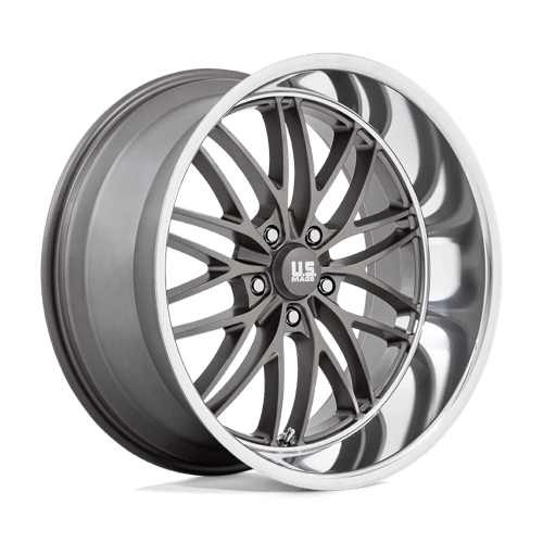 US Mag 1PC U139 SANTA CRUZ, 22X10.5, 5X127, ET0, CB78.1, ANTHRACITE W/ DIAMOND CUT LIP
