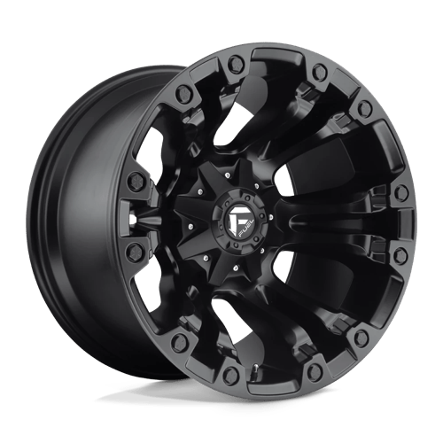 Fuel 1PC D560 VAPOR, 18X9, 8X165.1, ET-12, CB125.1, MATTE BLACK