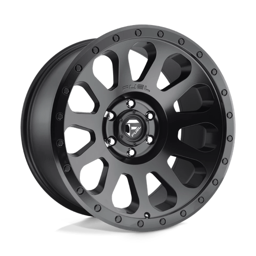 Fuel 1PC D579 VECTOR, 20X10, 6X139.7, ET-18, CB108, MATTE BLACK