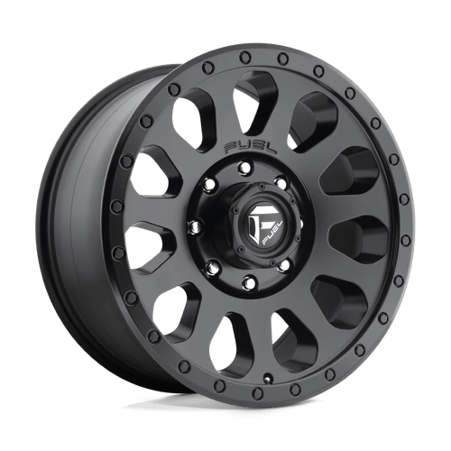 Fuel 1PC D579 VECTOR, 20X9, 8X170, ET1, CB125.1, MATTE BLACK