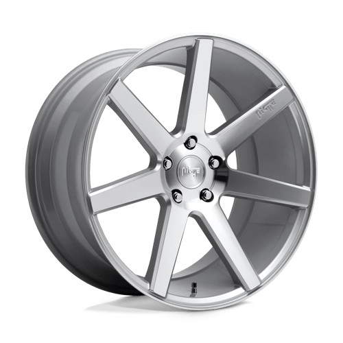 Niche 1PC M179 VERONA, 20X10, 5X120, ET40, CB72.56, GLOSS SILVER MACHINED