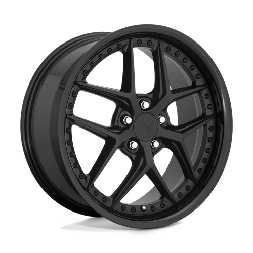 Niche 1PC M226 VICE, 19X8.5, 5X120, ET35, CB72.56, GLOSS BLACK MATTE BLACK