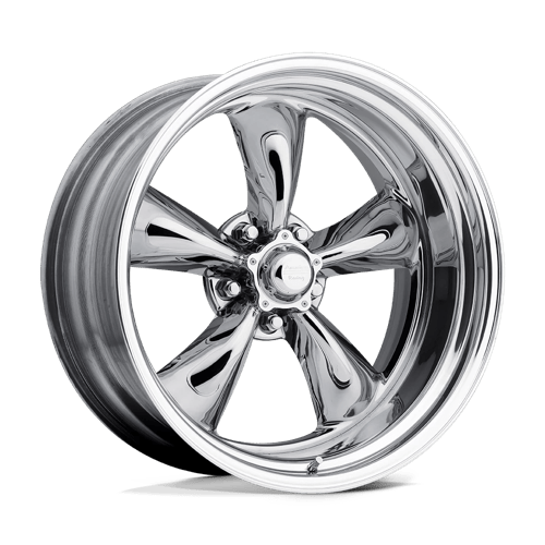 American Racing Vintage VN405 TORQ THRUST II CUSTOM, 18X8, 5X120.65, ET1, CB83.06, TWO-PIECE POLISHED