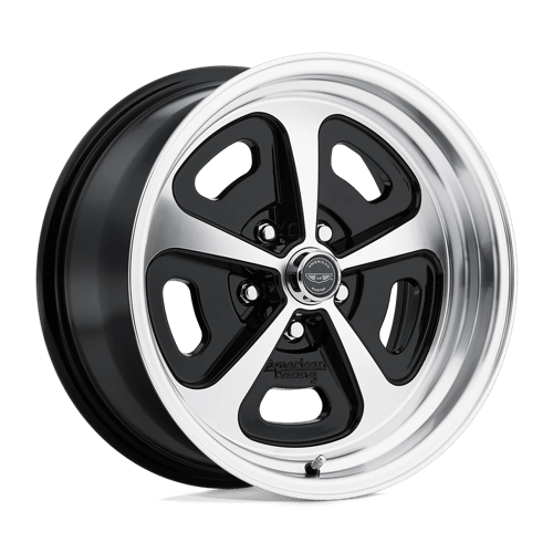 American Racing Vintage VN501 500 MONO CAST, 15X7, 5X114.3, ET0, CB72.56, GLOSS BLACK MACHINED