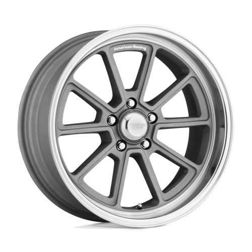 American Racing Vintage VN510 DRAFT, 18X10, 5X127, ET12, CB78.1, VINTAGE SILVER W/ DIAMOND LIP