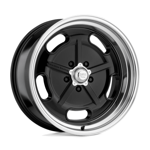 American Racing Vintage VN511 SALT FLAT, 22X10.5, 5X114.3, ET0, CB72.56, GLOSS BLACK W/ DIAMOND CUT LIP