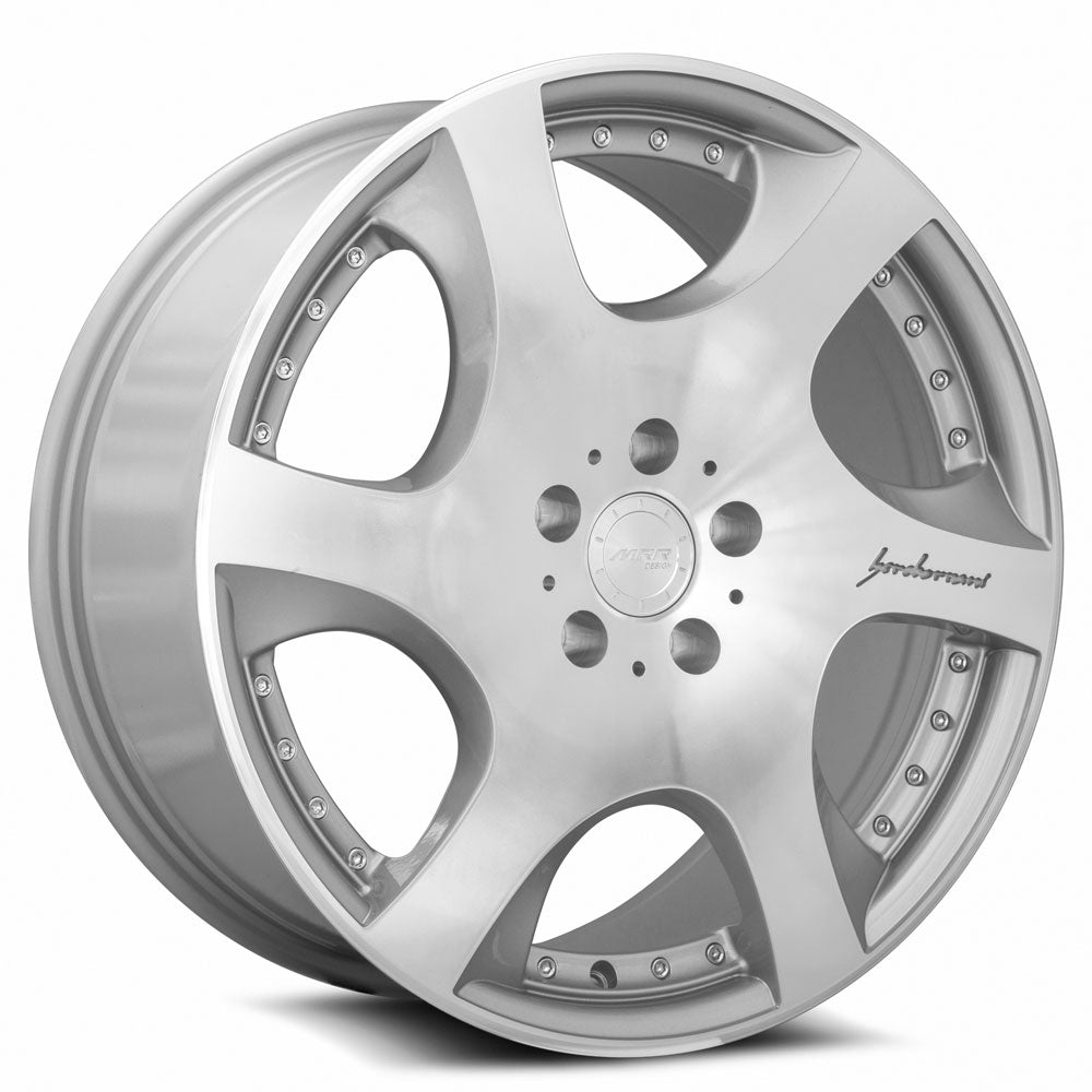 MRR VP3, 20x9, 5x114.3, ET20, CB73.1, Silver Machined Face