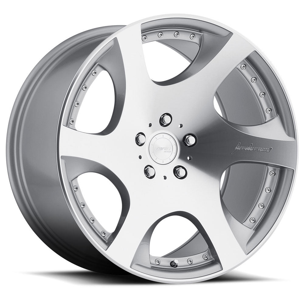 MRR VP3, 20x10.5, 5x112, ET35, CB66.6, Silver Machined Face