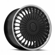 MRR VP4, 19x8.5, 5x112, ET35, CB66.6, Black Machined Lip