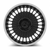 MRR VP4, 19x8.5, 5x112, ET45, CB66.6, Black Machined Lip