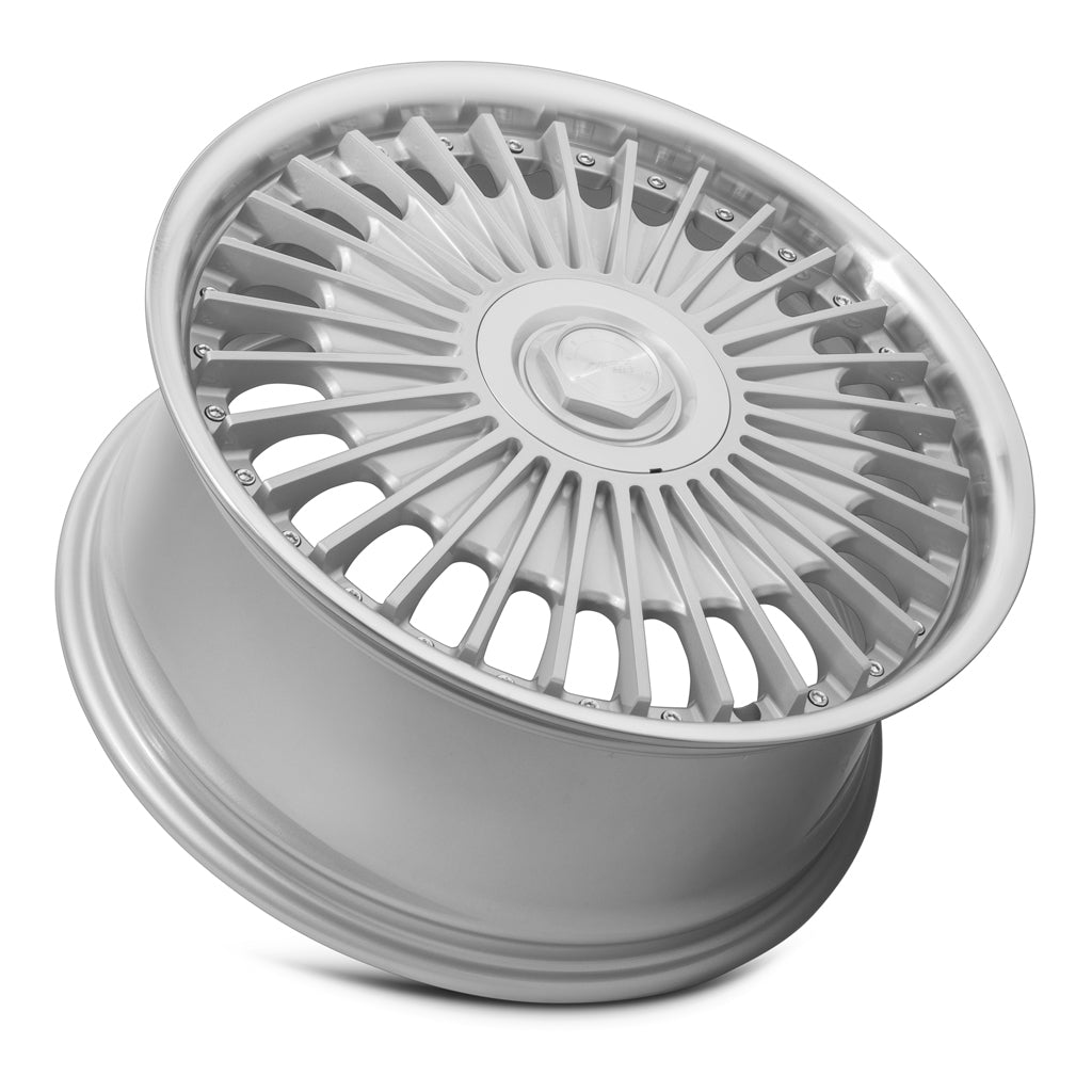 MRR VP4, 19x8.5, 5x120, ET35, CB72.6, Silver Machined Lip