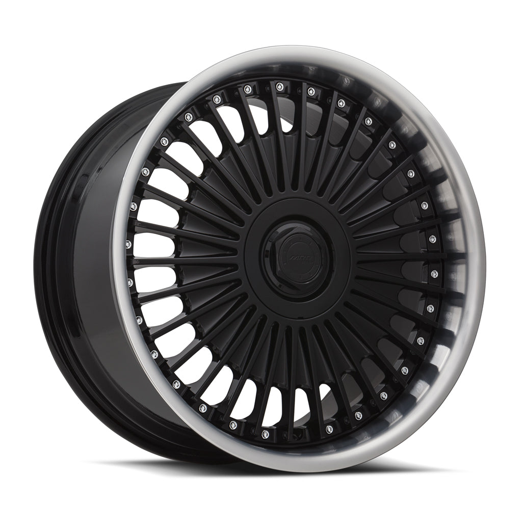 MRR VP4, 19x9.5, 5x114.3, ET40, CB73.1, Black Machined Lip