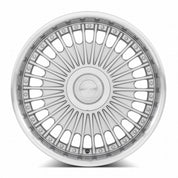 MRR VP4, 19x9.5, 5x108, ET40, CB73.1, Silver Machined Lip