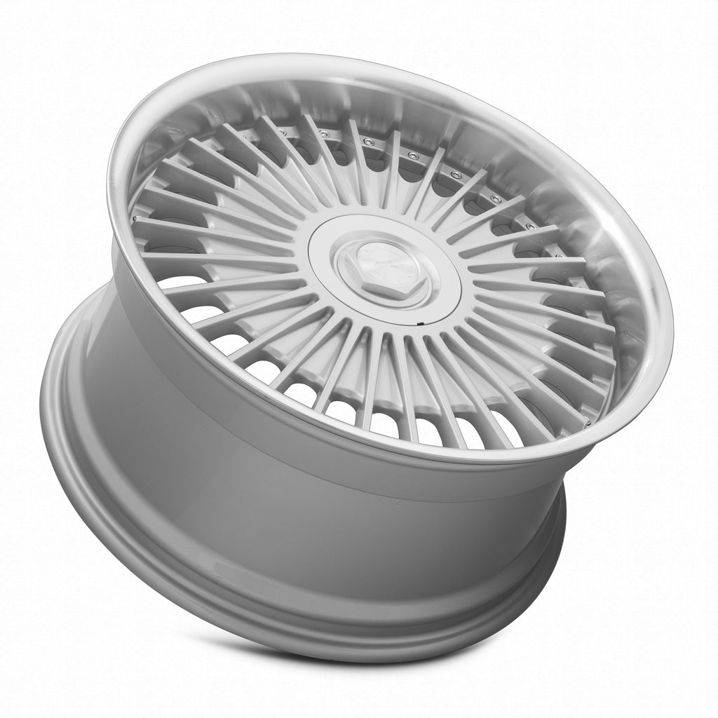 MRR VP4, 20x10, 5x114.3, ET40, CB73.1, Silver Machined Lip