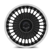 MRR VP4, 20x8.5, 5x114.3, ET20, CB73.1, Black Machined Lip