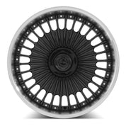 MRR VP4, 22x10.5, 5x112, ET25, CB66.6, Black Machined Lip