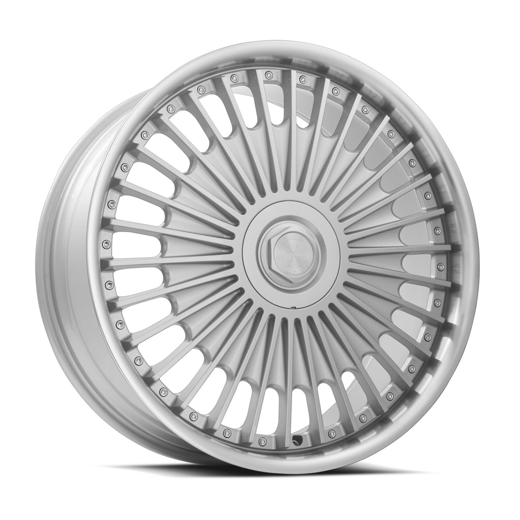 MRR VP4, 22x9, 5x120, ET20, CB72.6, Silver Machined Lip