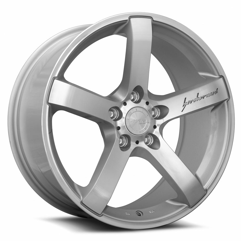 MRR VP5, 20x9, 5x120, ET20, CB72.6, Silver Machined Face