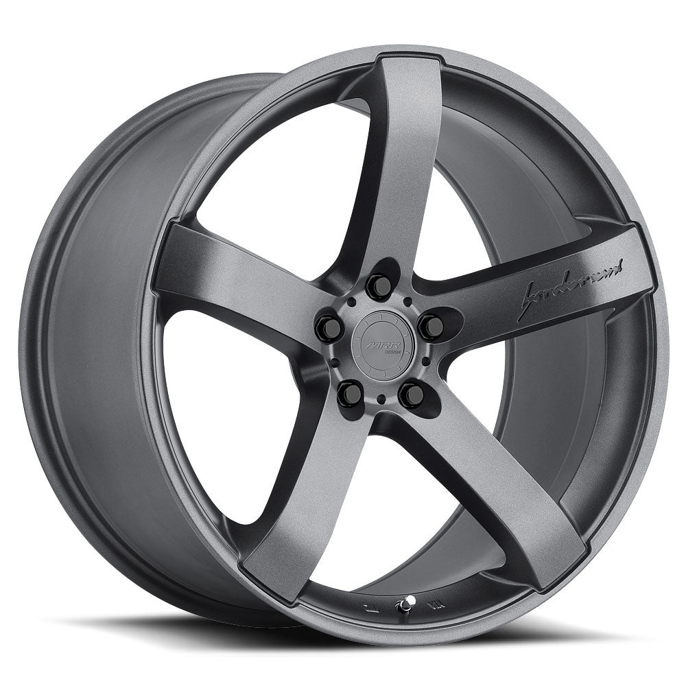 MRR VP5, 20x10.5, 5x112, ET35, CB66.6, Matte Gun Metal
